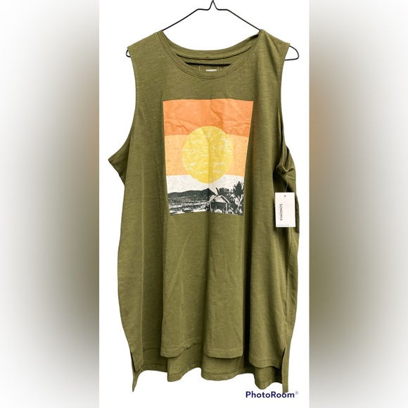 Sonoma sleeveless t-shirt, SZ 1X - Picture 1 of 6